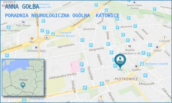 PORADNIA NEUROLOGICZNA OGÓLNA - ANNA GOŁBA - UL. ALEKSANDRA FREDRY 5,  KATOWICE