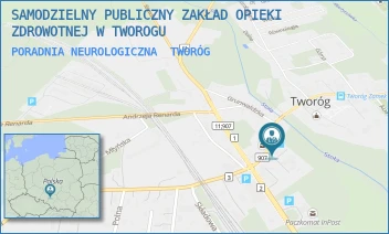 PORADNIA NEUROLOGICZNA - SAMODZIELNY PUBLICZNY ZAKŁAD OPIEKI ZDROWOTNEJ W TWOROGU - UL. ZAMKOWA 6,  TWORÓG