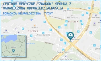 PORADNIA NEUROLOGICZNA - CENTRUM MEDYCZNE "ŻWAKÓW" SPÓŁKA Z OGRANICZONĄ ODPOWIEDZIALNOŚCIĄ - UL. AL. BIELSKA 130,  TYCHY