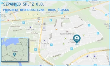 PORADNIA NEUROLOGICZNA - SZPAKMED SP. Z O.O. - UL. SZPAKÓW 33,  RUDA ŚLĄSKA