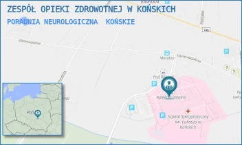 PORADNIA NEUROLOGICZNA - ZESPÓŁ OPIEKI ZDROWOTNEJ W KOŃSKICH - GIMNAZJALNA 41B,  KOŃSKIE