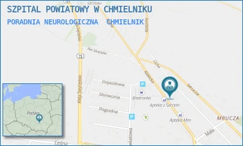 PORADNIA NEUROLOGICZNA - SZPITAL POWIATOWY W CHMIELNIKU - KIELECKA 18,  CHMIELNIK
