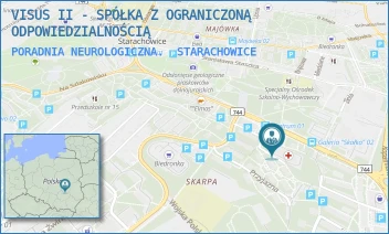 PORADNIA NEUROLOGICZNA. - VISUS II - SPÓŁKA Z OGRANICZONĄ ODPOWIEDZIALNOŚCIĄ - MEDYCZNA 3,  STARACHOWICE