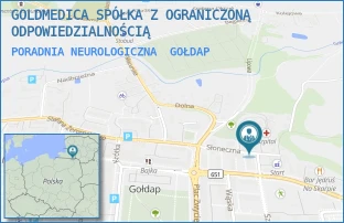 PORADNIA NEUROLOGICZNA - GOLDMEDICA SPÓŁKA Z OGRANICZONĄ ODPOWIEDZIALNOŚCIĄ - SŁONECZNA 7,  GOŁDAP
