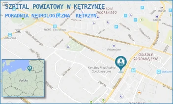 PORADNIA NEUROLOGICZNA - SZPITAL POWIATOWY W KĘTRZYNIE - MAZURSKA 18/4,  KĘTRZYN