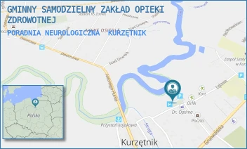 PORADNIA NEUROLOGICZNA - GMINNY SAMODZIELNY ZAKŁAD OPIEKI ZDROWOTNEJ - ŁĄKOWA 10,  KURZĘTNIK
