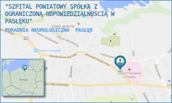 PORADNIA NEUROLOGICZNA - "SZPITAL POWIATOWY SPÓŁKA Z OGRANICZONĄ ODPOWIEDZIALNOŚCIĄ W PASŁĘKU" - KOPERNIKA 20 D,  PASŁĘK