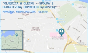 PORADNIA NEUROLOGICZNA - "OLMEDICA W OLECKU - SPÓŁKA Z OGRANICZONĄ ODPOWIEDZIALNOŚCIĄ" - GOŁDAPSKA 1,  OLECKO