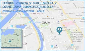 PORADNIA NEUROLOGICZNA - CENTRUM ZDROWIA W OPOLU SPÓŁKA Z OGRANICZONĄ ODPOWIEDZIALNOŚCIĄ - UL. TADEUSZA KOŚCIUSZKI 2,  OPOLE