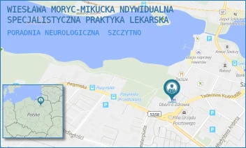 PORADNIA NEUROLOGICZNA - WIESŁAWA MORYC-MIKUCKA NDYWIDUALNA SPECJALISTYCZNA PRAKTYKA LEKARSKA - KOŚCIUSZKI 20,  SZCZYTNO