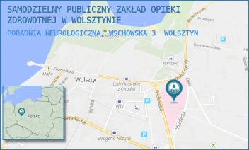 PORADNIA NEUROLOGICZNA, WSCHOWSKA 3 - SAMODZIELNY PUBLICZNY ZAKŁAD OPIEKI ZDROWOTNEJ W WOLSZTYNIE - WSCHOWSKA 3,  WOLSZTYN