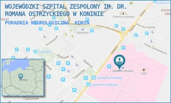 PORADNIA NEUROLOGICZNA - WOJEWÓDZKI SZPITAL ZESPOLONY IM. DR. ROMANA OSTRZYCKIEGO W KONINIE - SZPITALNA 45,  KONIN