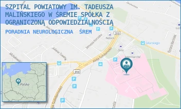 PORADNIA NEUROLOGICZNA - SZPITAL POWIATOWY IM. TADEUSZA MALIŃSKIEGO W ŚREMIE SPÓŁKA Z OGRANICZONĄ ODPOWIEDZIALNOŚCIĄ - CHEŁMOŃSKIEGO 1,  ŚREM