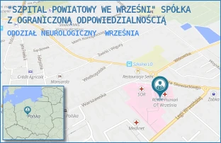 ODDZIAŁ NEUROLOGICZNY - "SZPITAL POWIATOWY WE WRZEŚNI" SPÓŁKA Z OGRANICZONĄ ODPOWIEDZIALNOŚCIĄ - SŁOWACKIEGO 2,  WRZEŚNIA