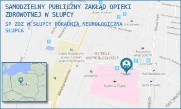 SP ZOZ W SŁUPCY PORADNIA NEUROLOGICZNA - SAMODZIELNY PUBLICZNY ZAKŁAD OPIEKI ZDROWOTNEJ W SŁUPCY - SIKORSKIEGO 1,  SŁUPCA