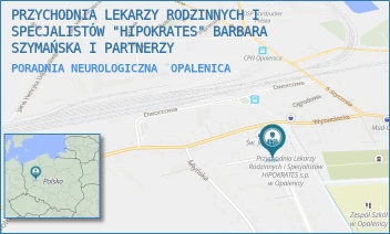 PORADNIA NEUROLOGICZNA - PRZYCHODNIA LEKARZY RODZINNYCH I SPECJALISTÓW "HIPOKRATES" BARBARA SZYMAŃSKA I PARTNERZY - POWSTAŃCÓW WLKP 1A,  OPALENICA