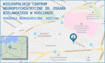 PORADNIA NEUROLOGICZNA - WIELKOPOLSKIE CENTRUM NEUROPSYCHIATRYCZNE IM. OSKARA BIELAWSKIEGO W KOŚCIANIE - BERNARDYŃSKA 4,  KOŚCIAN