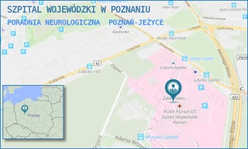 PORADNIA NEUROLOGICZNA - SZPITAL WOJEWÓDZKI W POZNANIU - JURASZÓW 7-19,  POZNAŃ-JEŻYCE