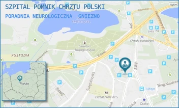 PORADNIA NEUROLOGICZNA - SZPITAL POMNIK CHRZTU POLSKI - 3 MAJA 37/39,  GNIEZNO