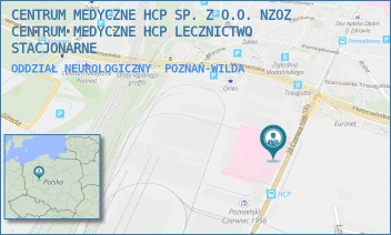 ODDZIAŁ NEUROLOGICZNY - CENTRUM MEDYCZNE HCP SP. Z O.O. NZOZ CENTRUM MEDYCZNE HCP LECZNICTWO STACJONARNE - 28 CZERWCA1956 194,  POZNAŃ-WILDA