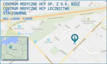 NEU LUBOŃ - CENTRUM MEDYCZNE HCP SP. Z O.O. NZOZ CENTRUM MEDYCZNE HCP LECZNICTWO STACJONARNE - LIPOWA 60,  LUBOŃ