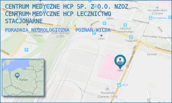 PORADNIA NEUROLOGICZNA - CENTRUM MEDYCZNE HCP SP. Z O.O. NZOZ CENTRUM MEDYCZNE HCP LECZNICTWO STACJONARNE - 28 CZERWCA1956 194,  POZNAŃ-WILDA