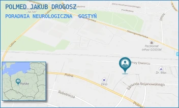 PORADNIA NEUROLOGICZNA - POLMED JAKUB DROGOSZ - PRZY DWORCU 8/A,  GOSTYŃ