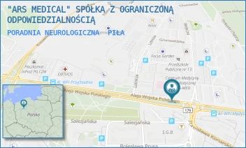 PORADNIA NEUROLOGICZNA - "ARS MEDICAL" SPÓŁKA Z OGRANICZONĄ ODPOWIEDZIALNOŚCIĄ - AL. WOJSKA POLSKIEGO 43/-,  PIŁA