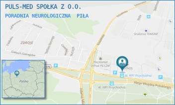 PORADNIA NEUROLOGICZNA - PULS-MED SPOŁKA Z O.O. - WOJSKA POLSKIEGO 49B,  PIŁA