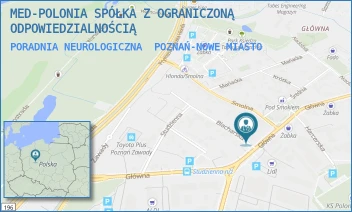 PORADNIA NEUROLOGICZNA - MED-POLONIA SPÓŁKA Z OGRANICZONĄ ODPOWIEDZIALNOŚCIĄ - BLACHARSKA 2,  POZNAŃ-NOWE MIASTO