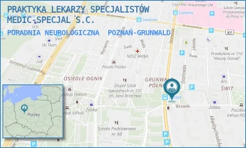 PORADNIA NEUROLOGICZNA - PRAKTYKA LEKARZY SPECJALISTÓW MEDIC-SPECJAL S.C. - GROCHOWSKA 110,  POZNAŃ-GRUNWALD