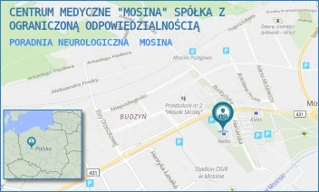 PORADNIA NEUROLOGICZNA - CENTRUM MEDYCZNE "MOSINA" SPÓŁKA Z OGRANICZONĄ ODPOWIEDZIALNOŚCIĄ - KONOPNICKIEJ 33,  MOSINA