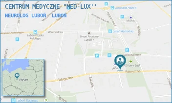 NEUROLOG LUBOŃ - "MED-LUX" SPÓŁKA Z OGRANICZONĄ ODPOWIEDZIALNOŚCIĄ - ŻEROMSKIEGO 1,  LUBOŃ