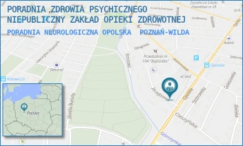 PORADNIA NEUROLOGICZNA OPOLSKA - PORADNIA ZDROWIA PSYCHICZNEGO NIEPUBLICZNY ZAKŁAD OPIEKI ZDROWOTNEJ - OPOLSKA 58,  POZNAŃ-WILDA