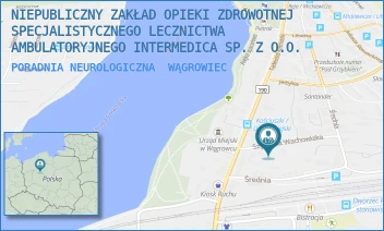 PORADNIA NEUROLOGICZNA - NIEPUBLICZNY ZAKŁAD OPIEKI ZDROWOTNEJ SPECJALISTYCZNEGO LECZNICTWA AMBULATORYJNEGO INTERMEDICA SP. Z O.O. - WACHOWIAKA 9,  WĄGROWIEC