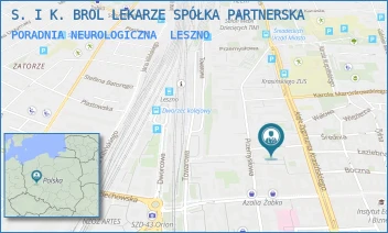 PORADNIA NEUROLOGICZNA - S. I K. BROL LEKARZE SPÓŁKA PARTNERSKA - SKARBOWA 3,  LESZNO