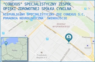 NIEPUBLICZNY SPECJALISTYCZNY ZOZ CONEXUS S.C. PORADNIA NEUROLOGICZNA - "CONEXUS" SPECJALISTYCZNY ZESPÓŁ OPIEKI ZDROWOTNEJ SPÓŁKA CYWILNA - KONSTYTUCJI 3 MAJA 10,  ŚWINOUJŚCIE