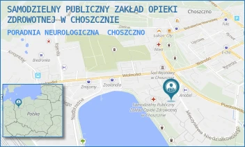 PORADNIA NEUROLOGICZNA - SAMODZIELNY PUBLICZNY ZAKŁAD OPIEKI ZDROWOTNEJ W CHOSZCZNIE - NIEDZIAŁKOWSKIEGO 4A,  CHOSZCZNO