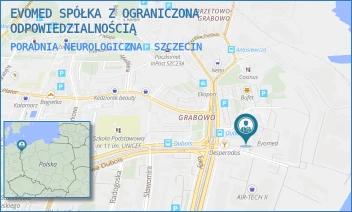 PORADNIA NEUROLOGICZNA - EVOMED SPÓŁKA Z OGRANICZONA ODPOWIEDZIALNOŚCIĄ - STANISŁAWA DUBOIS 27,  SZCZECIN