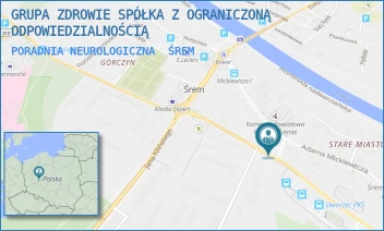 PORADNIA NEUROLOGICZNA - GRUPA ZDROWIE SPÓŁKA Z OGRANICZONĄ ODPOWIEDZIALNOŚCIĄ - POWSTAŃCÓW WIELKOPOLSKICH 5,  ŚREM
