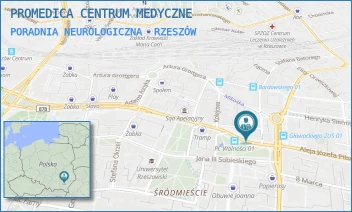 PORADNIA NEUROLOGICZNA - PROMEDICA CENTRUM MEDYCZNE - PL. WOLNOŚCI 17,  RZESZÓW