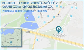 PORADNIA NEUROLOGICZNA - MEDIKOOL CENTRUM ZDROWIA SPÓŁKA Z OGRANICZONĄ ODPOWIEDZIALNOŚCIĄ - UL. CIĘŻAROWA 54,  SKOCZÓW
